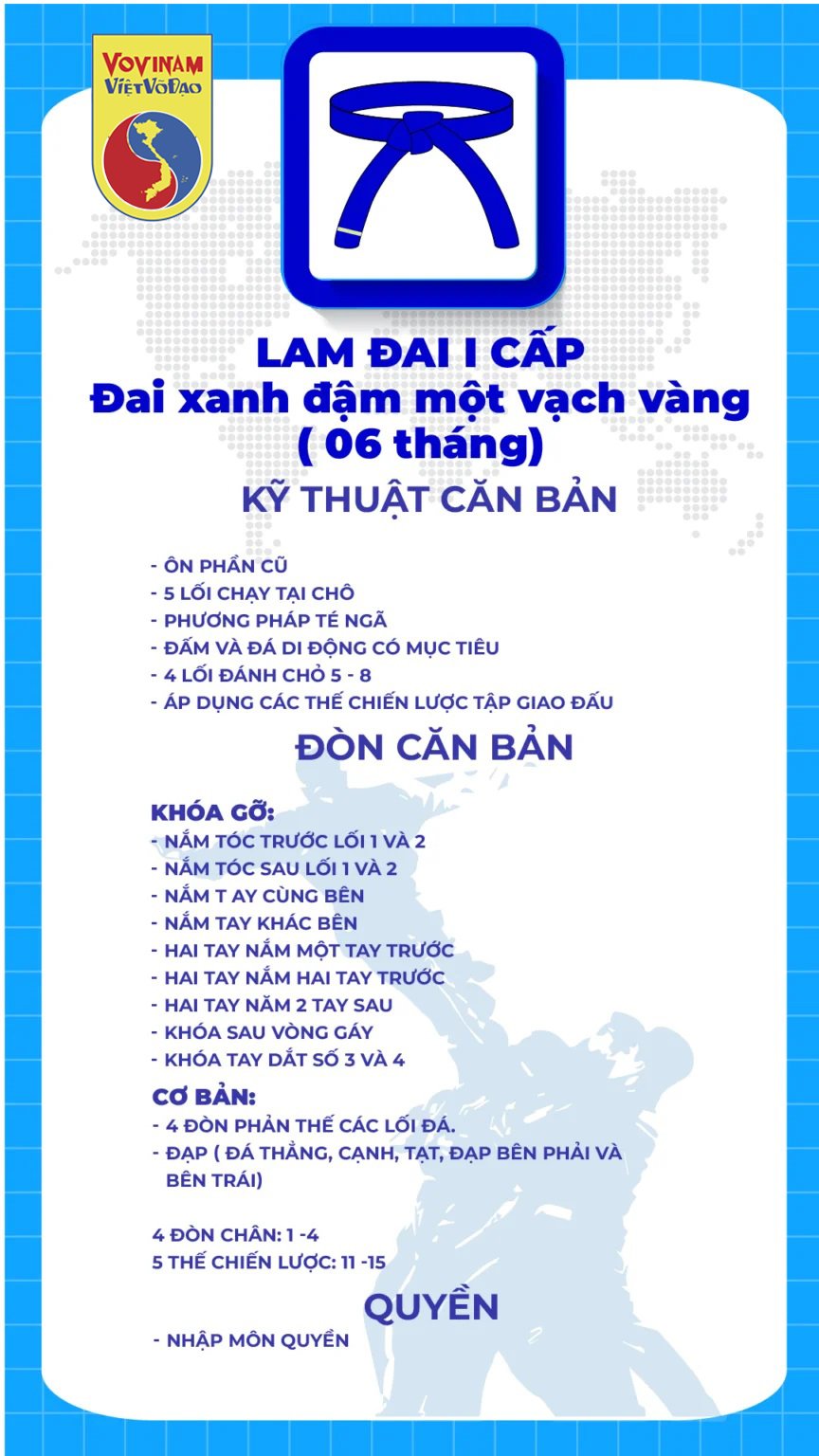 02.Lam dai 1 cap vovinam