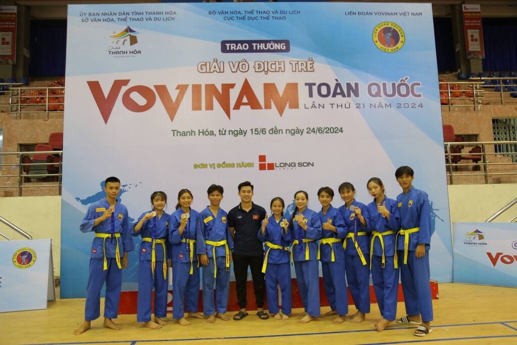 Bế mạc Giải vô địch trẻ Vovinam toàn quốc lần thứ 21 năm 2024 2024.GiaitreToanquoc.ThanhHoa.3