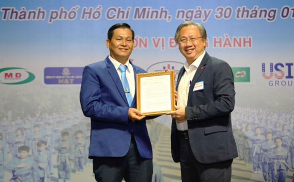 Ban lãnh đạo Liên đoàn Vovinam Việt Võ Đạo TP.HCM Khoá I (Nhiệm kỳ 2021-2026) NguyenHoangHiep.HVVF2