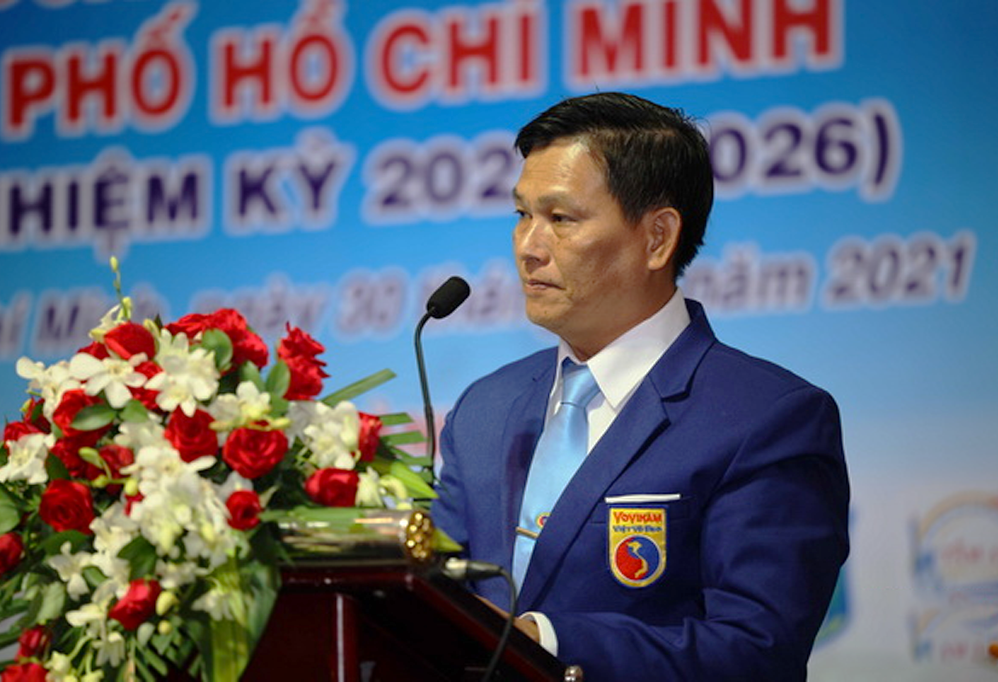 Ban lãnh đạo Liên đoàn Vovinam Việt Võ Đạo TP.HCM Khoá I (Nhiệm kỳ 2021-2026) NguyenHoangHiep.HVVF