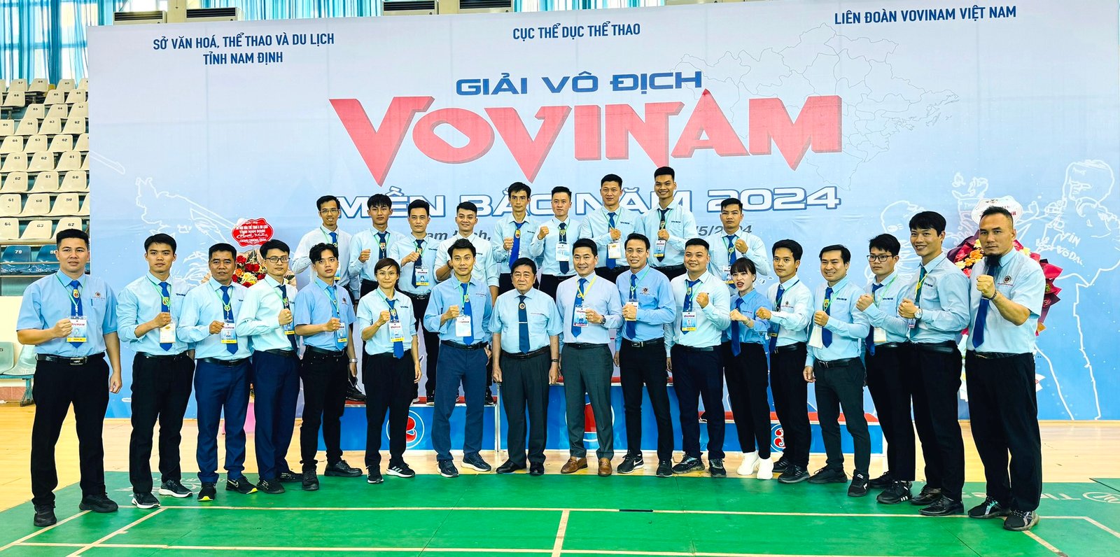 Khai mạc Giải Vô địch Vovinam miền Bắc 2024 VVN.NamDinh.2024.10