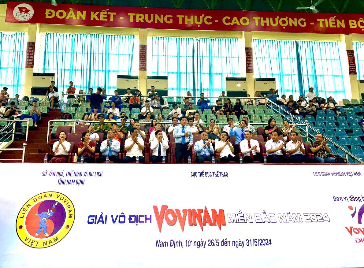 Khai mạc Giải Vô địch Vovinam miền Bắc 2024 VVN.NamDinh.2024.9