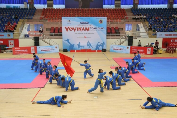 Hơn 400 vận động viên tham gia Giải vô địch Vovinam toàn quốc giai vo dich tre vovinam toan quoc lan thu 21 nam 2024 kfth