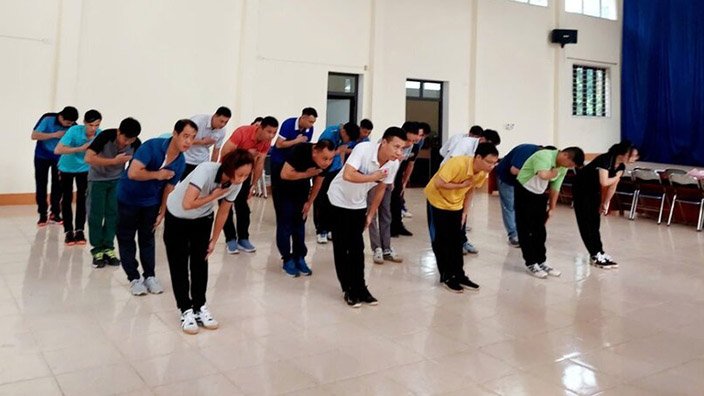 Tập huấn võ nhạc Vovinam cho giáo viên thể chất tại huyện Na Rì - Bắc Kạn VOVINAM nari4