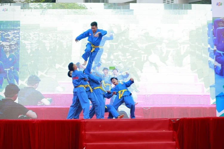 Đồng diễn Vovinam với 7.000 người xác lập kỷ lục Việt Nam 51a8610 vovinam