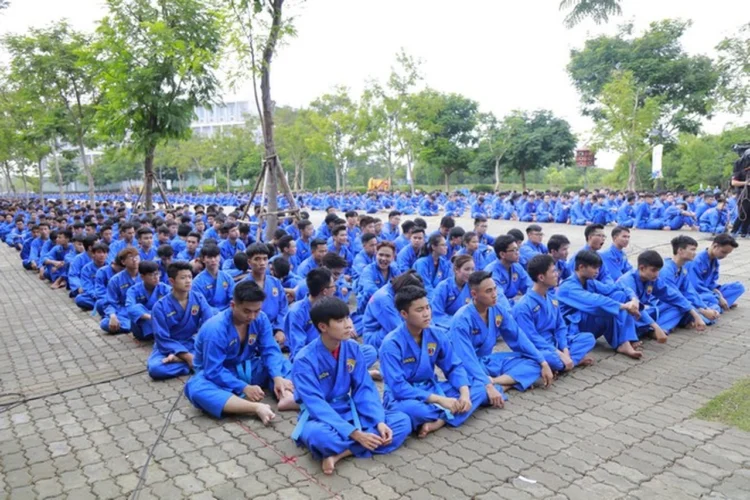 Đồng diễn Vovinam với 7.000 người xác lập kỷ lục Việt Nam n7a9394 1 vovinam