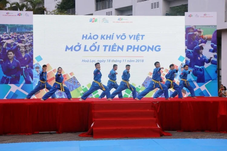 Đồng diễn Vovinam với 7.000 người xác lập kỷ lục Việt Nam n7a9669 vovinam