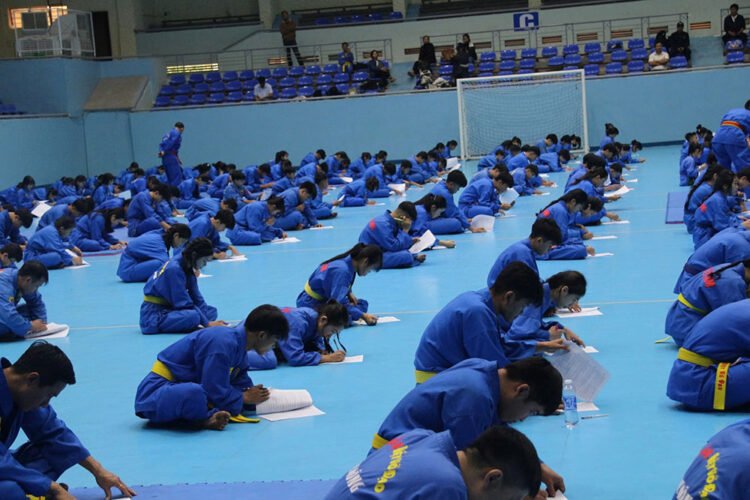 Hội Vovinam tỉnh Đắk Lắk tổ chức thi thăng cấp Trung đẳng Vovinam mở rộng năm 2024 vovinam dak lak2