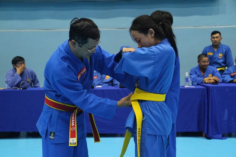 Hội Vovinam tỉnh Đắk Lắk tổ chức thi thăng cấp Trung đẳng Vovinam mở rộng năm 2024 vovinam dak lak9