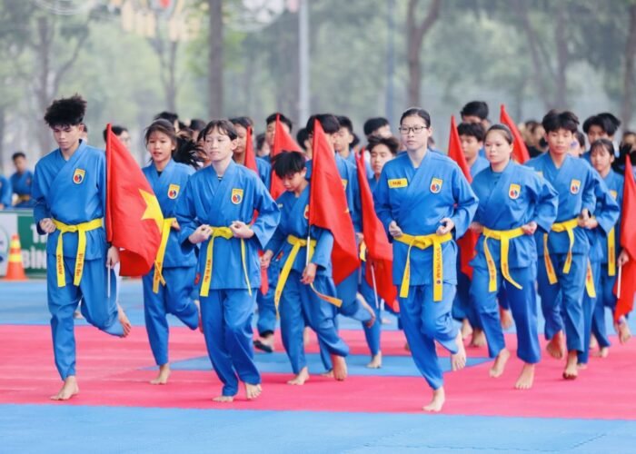 Liên hoan Võ Nhạc tỉnh Bình Dương lần 1 - 2025 thành công tốt đẹp vovinam HAIN9761
