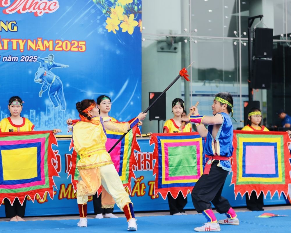 Liên hoan Võ Nhạc tỉnh Bình Dương lần 1 - 2025 thành công tốt đẹp vovinam HAIN9794