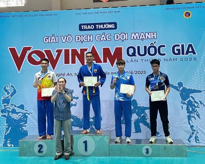 Kết thúc Giải vô địch các đội mạnh Vovinam Quốc gia 2025: Bình Dương đạt 3 huy chương vàng IMG 5563