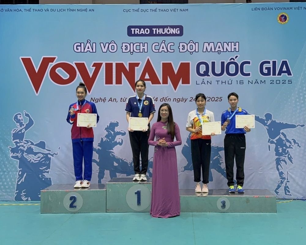 Kết thúc Giải vô địch các đội mạnh Vovinam Quốc gia 2025: Bình Dương đạt 3 huy chương vàng IMG 5564