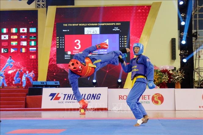 vna potal viet nam nhat toan doan giai vo dich vovinam the gioi lan vii nam 2023 stand