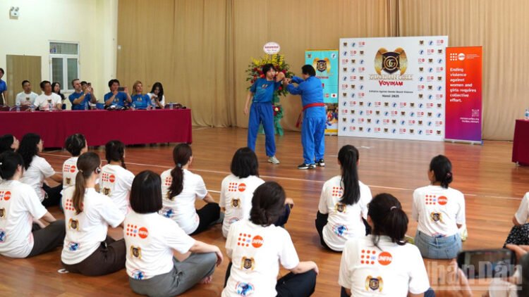 Guardian Girls Vovinam: Trang bị kỹ năng phòng vệ, bảo vệ cho phụ nữ trước bạo lực giới GGV 0797