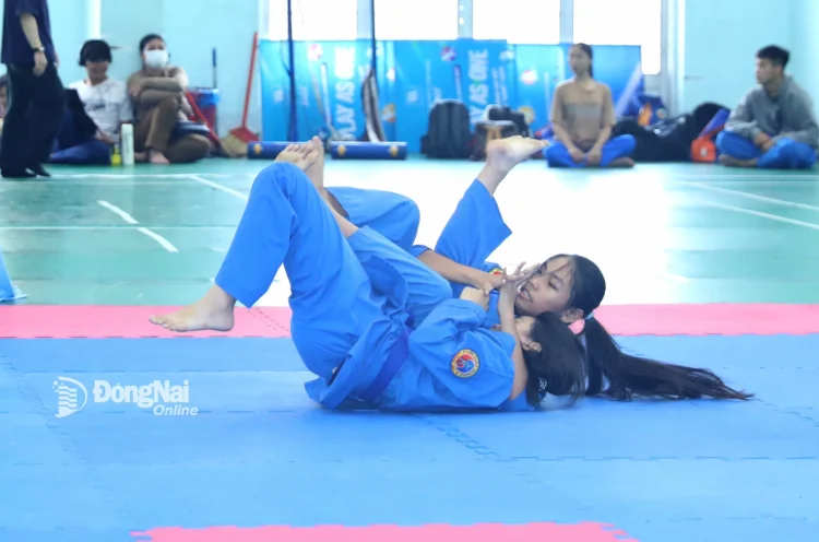 131 võ sinh thi thăng cấp Trung đẳng Vovinam Việt võ đạo tỉnh Đồng Nai img 0593 20251123113906