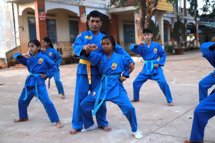 Người hơn một thập kỷ gắn bó với Vovinam ở vùng sâu xã Ia Pia img 0580